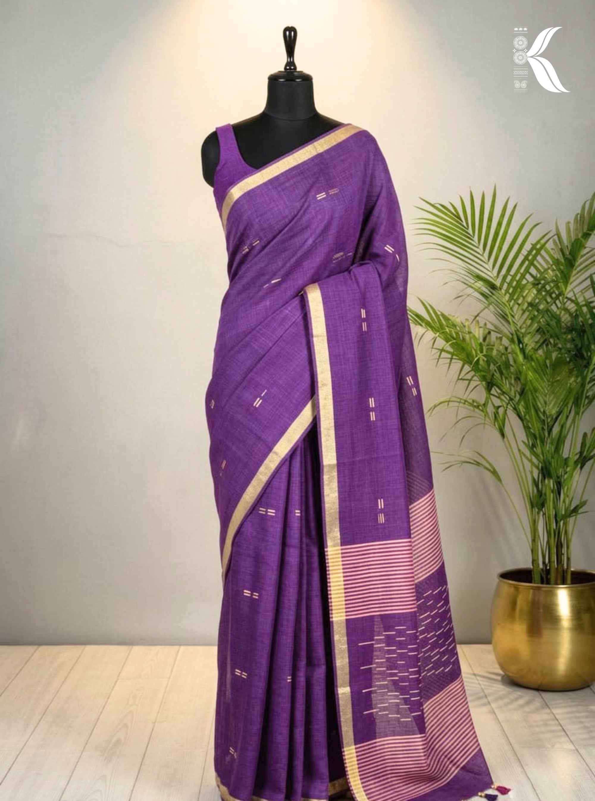 Ananya Handloom Jamdani Saree