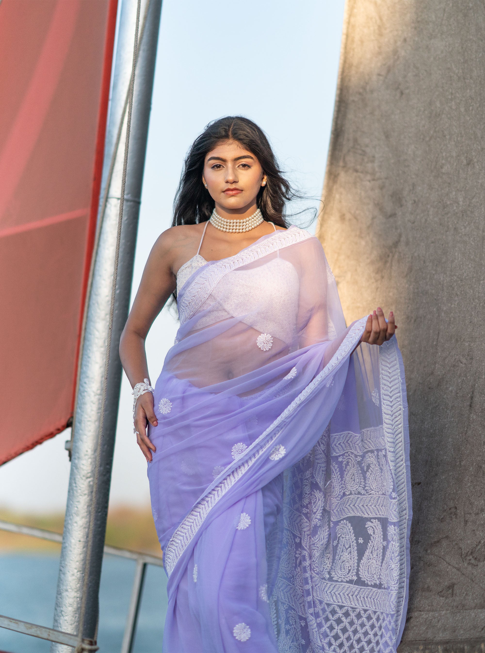 Shanaya Handwork Chikankari Saree